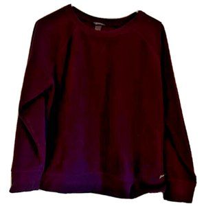 Eddie Bauer Purple Pullover Sweatshirt Women’s XL